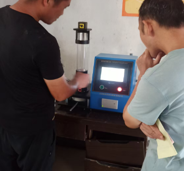 上海理濤落球回彈測試儀上門培訓(xùn)：以技術(shù)賦能江蘇XX科技，共筑材料檢測新高度