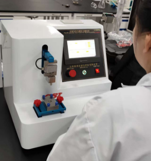 上海理濤為上海某檢測機(jī)構(gòu)提供注射針針尖刺穿力測試儀上門培訓(xùn)