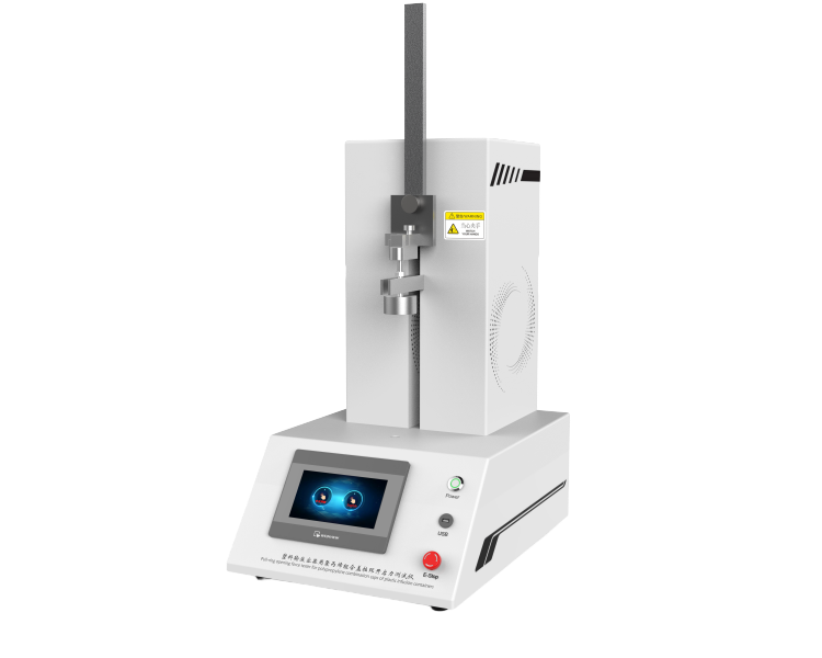 聚丙烯組合蓋拉環(huán)開啟力測試儀、塑料輸液容器用聚丙烯組合蓋拉環(huán)開啟力測試儀